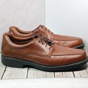 Johnston & Murphy Waterproof Leather Oxford Dress Shoes Men’s 13 M – Brown